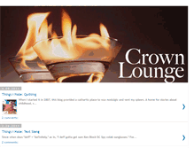 Tablet Screenshot of crownlounge.blogspot.com