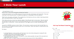 Desktop Screenshot of istoleyourlunch.blogspot.com