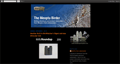 Desktop Screenshot of meopta-birder.blogspot.com