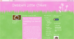 Desktop Screenshot of debbieslittlecakes.blogspot.com