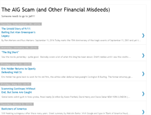 Tablet Screenshot of aig-scam.blogspot.com