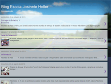 Tablet Screenshot of escolajosineteholler.blogspot.com