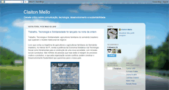 Desktop Screenshot of claitonmello.blogspot.com