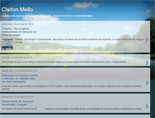 Tablet Screenshot of claitonmello.blogspot.com