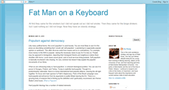 Desktop Screenshot of fatmanonakeyboard.blogspot.com