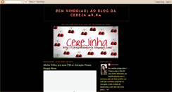 Desktop Screenshot of cerejinhabeatriz.blogspot.com