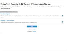 Tablet Screenshot of crawfordcareernews.blogspot.com