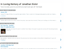 Tablet Screenshot of jonathankleier32.blogspot.com