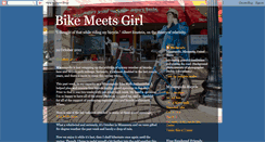 Desktop Screenshot of bikemeetsgirl.blogspot.com