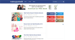 Desktop Screenshot of makeupjunkie88.blogspot.com