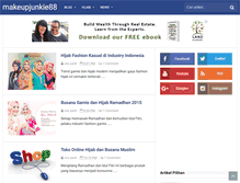 Tablet Screenshot of makeupjunkie88.blogspot.com