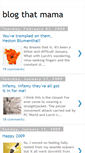 Mobile Screenshot of blogthatmama.blogspot.com