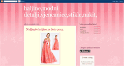 Desktop Screenshot of haljineee.blogspot.com