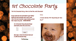 Desktop Screenshot of 1chocolateparty.blogspot.com