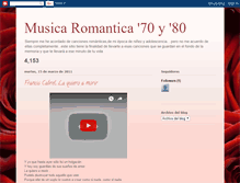 Tablet Screenshot of letracancionesromanticas.blogspot.com