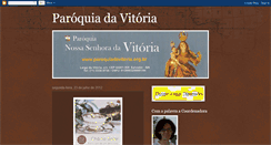 Desktop Screenshot of nossasenhoradavitoria.blogspot.com