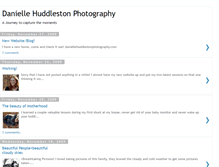 Tablet Screenshot of daniellehuddlestonphotography.blogspot.com