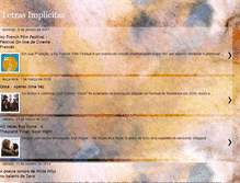 Tablet Screenshot of letrasimplicitas.blogspot.com