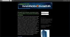 Desktop Screenshot of hablandodeinnovacioneducativa.blogspot.com