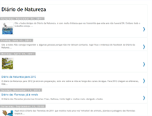 Tablet Screenshot of diariodenatureza.blogspot.com