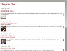 Tablet Screenshot of chagataikhan.blogspot.com
