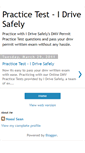 Mobile Screenshot of practicetest-idrivesafely.blogspot.com
