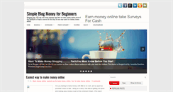 Desktop Screenshot of makemoneyonlinegetstarted.blogspot.com