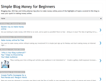 Tablet Screenshot of makemoneyonlinegetstarted.blogspot.com