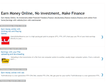 Tablet Screenshot of earningsonlinemoney.blogspot.com