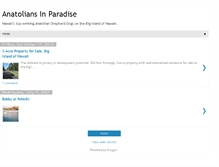 Tablet Screenshot of anatoliansinparadise.blogspot.com