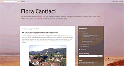 Desktop Screenshot of floracantiaci.blogspot.com