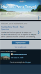 Mobile Screenshot of huellasperutravel.blogspot.com