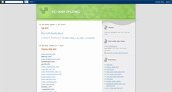 Desktop Screenshot of hongocphuonglan.blogspot.com