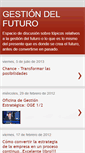 Mobile Screenshot of gestiondelfuturo.blogspot.com