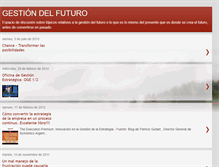 Tablet Screenshot of gestiondelfuturo.blogspot.com