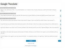Tablet Screenshot of googletransle.blogspot.com