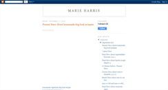 Desktop Screenshot of marieharrox.blogspot.com