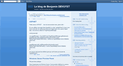 Desktop Screenshot of bdevuyst.blogspot.com