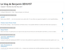 Tablet Screenshot of bdevuyst.blogspot.com