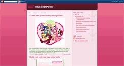 Desktop Screenshot of mewmewpowergirls.blogspot.com