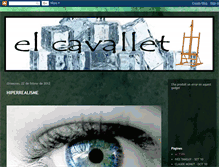 Tablet Screenshot of elcavallet.blogspot.com