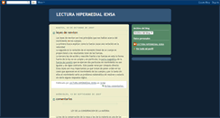 Desktop Screenshot of lecturahipermedialiensa.blogspot.com