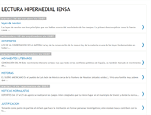 Tablet Screenshot of lecturahipermedialiensa.blogspot.com