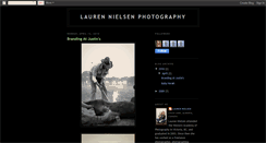Desktop Screenshot of laurennielsenphotography.blogspot.com