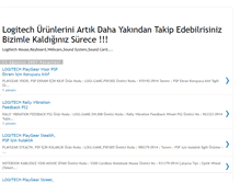 Tablet Screenshot of logitechpc.blogspot.com