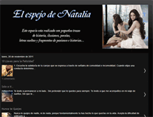 Tablet Screenshot of espejodenatalia.blogspot.com