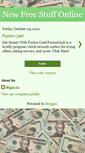 Mobile Screenshot of newfreestuffonline.blogspot.com