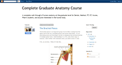 Desktop Screenshot of anatomystudyguide.blogspot.com