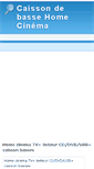Mobile Screenshot of caissondebassehomecinema-04.blogspot.com