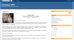 Desktop Screenshot of barangay-ofw.blogspot.com